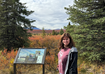 Landscape view near Mountain Vista overlook and trail